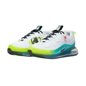 Nike AirMax MX 720 818 Worldwide White Blue Fury Volt Sneaker